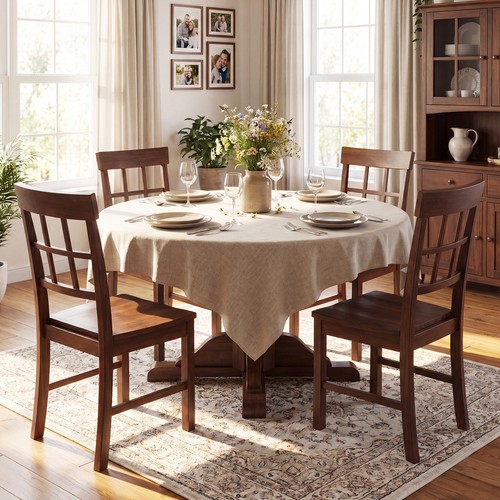Dining chairs set rubber - chairs,