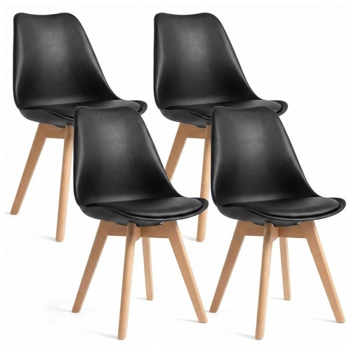 Dining chairs set modern - of,